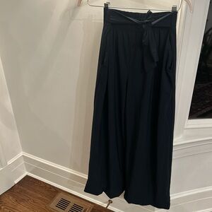 ADAY Black Wide-Leg Pants